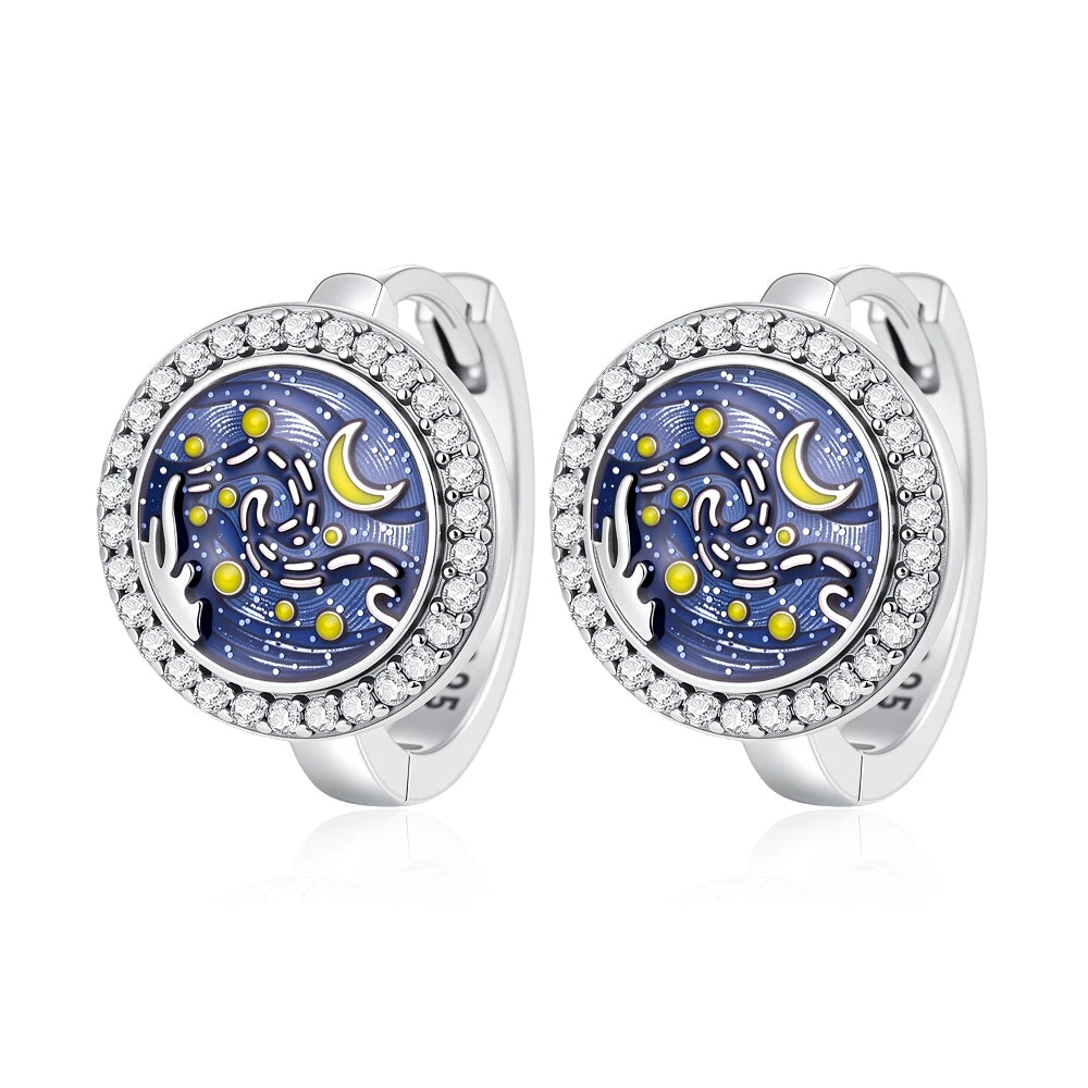 Boucles d’oreilles femme en argent 925 MINISO | Disney Mickey, ailes, fleurs & éléphant – Bijoux fantaisie, studs & hoops